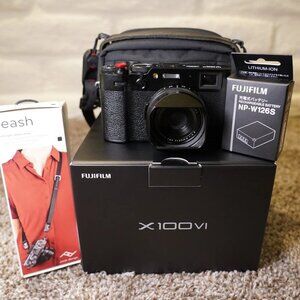 Fujifilm X100VI Black Digital Camera